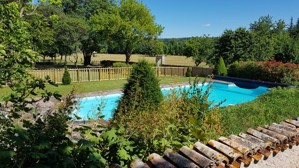 Vue de la piscine