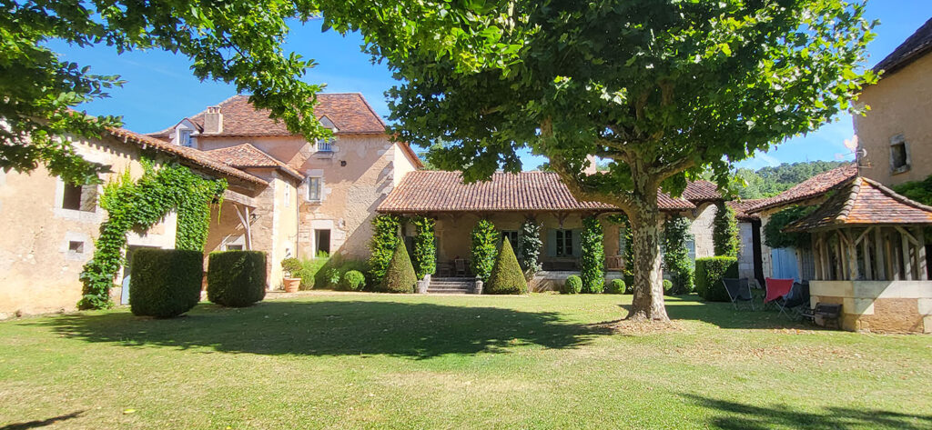 Vue de la cour intérieur